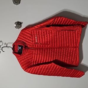 Eddie Bauer Red Quilted Jacket